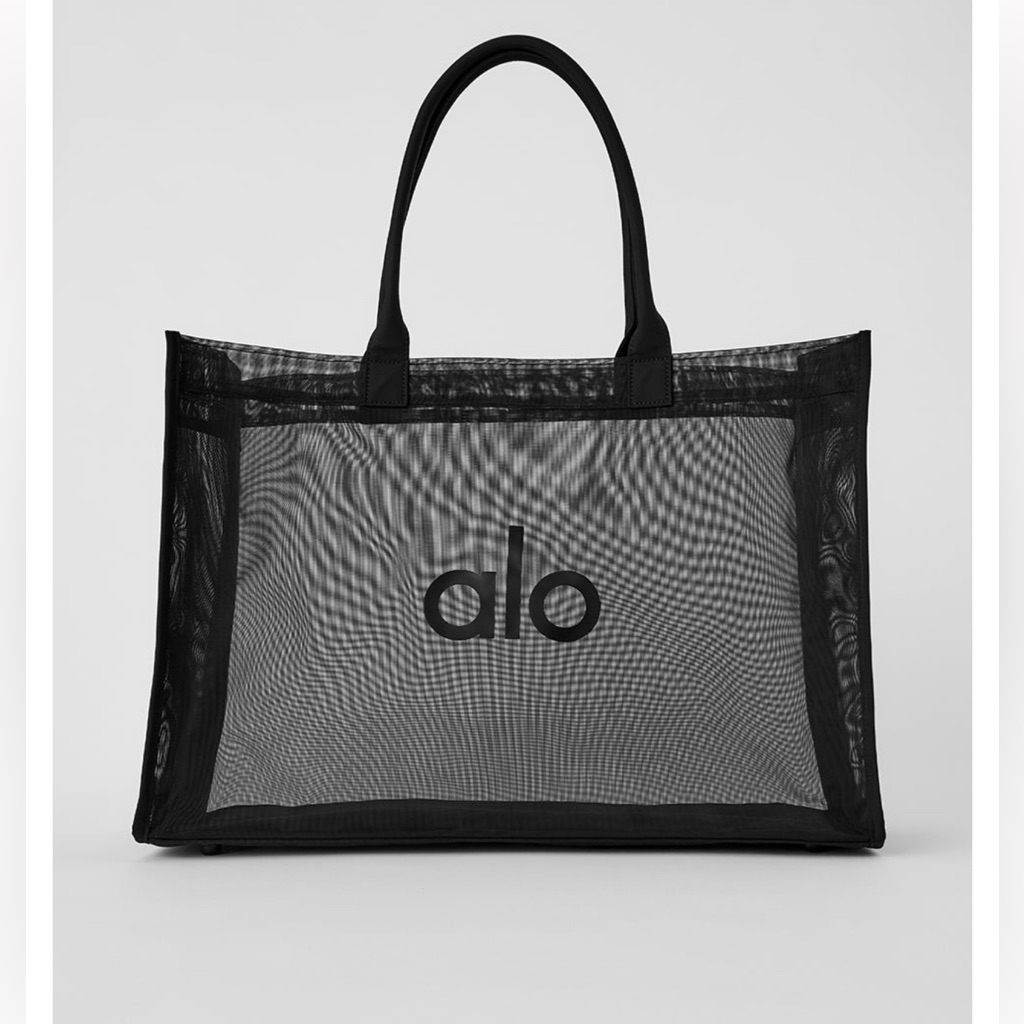 Alo Yoga- Sheer Tote Bag - Black